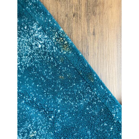 VTG 90s Sarah Fashions bald eagle nature all-over graphic deep pile fleece coat - Picture 5 of 5